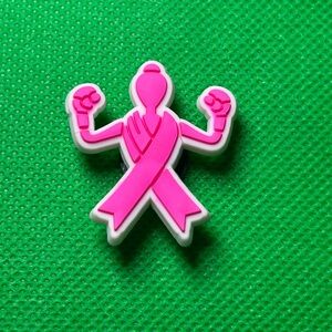 🌼 (5/$10 or 10/$15) NEW “Breast Cancer” 🎀 Croc Charm Collection
